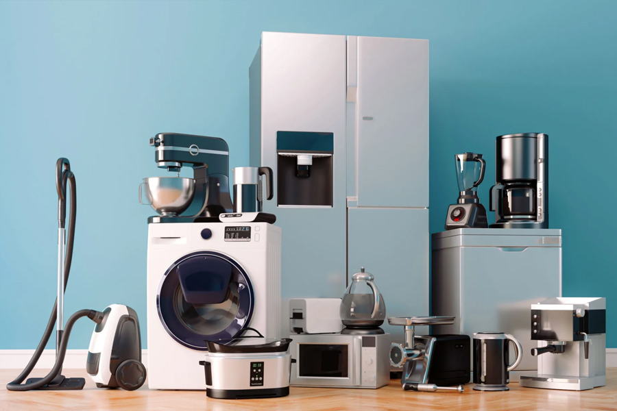 Ventilasjonsutstyr og husholdningsapparater